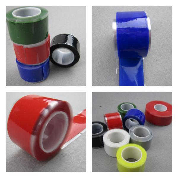 Self-fusing silicone tape